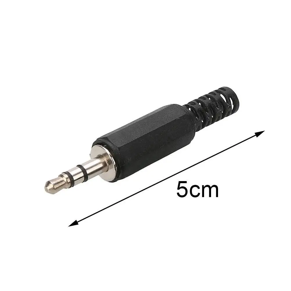 10pcs 3.5mm 1/8" Male Plug Jack Copper Adapter Audio Stereo Cable For Microphone Headset Dual Channel Plug Headset Plug
10pcs 3.5mm 1/8" Male Plug Jack Copper Adapter Audio Stereo Cable For Microphone Headset Dual Channel Plug Headset Plug