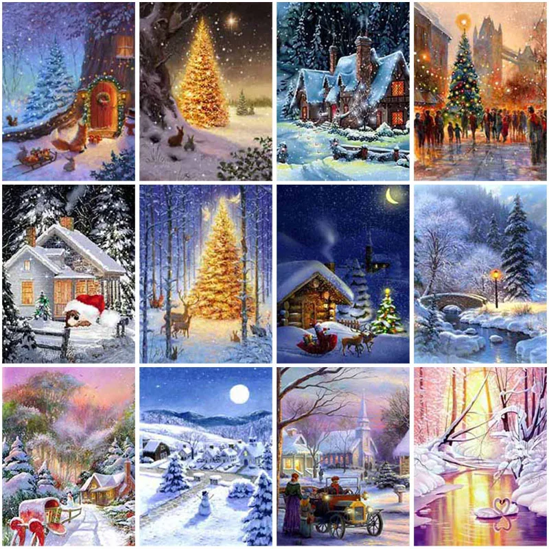 Diy 5d Full Diamond Painting Landscape Embroidery Square Round Drill Winter Snow Scene Mosaic Cross Stitch Wall Art Hobby Decor
Diy 5d Full Diamond Painting Landscape Embroidery Square Round Drill Winter Snow Scene Mosaic Cross Stitch Wall Art Hobby Decor