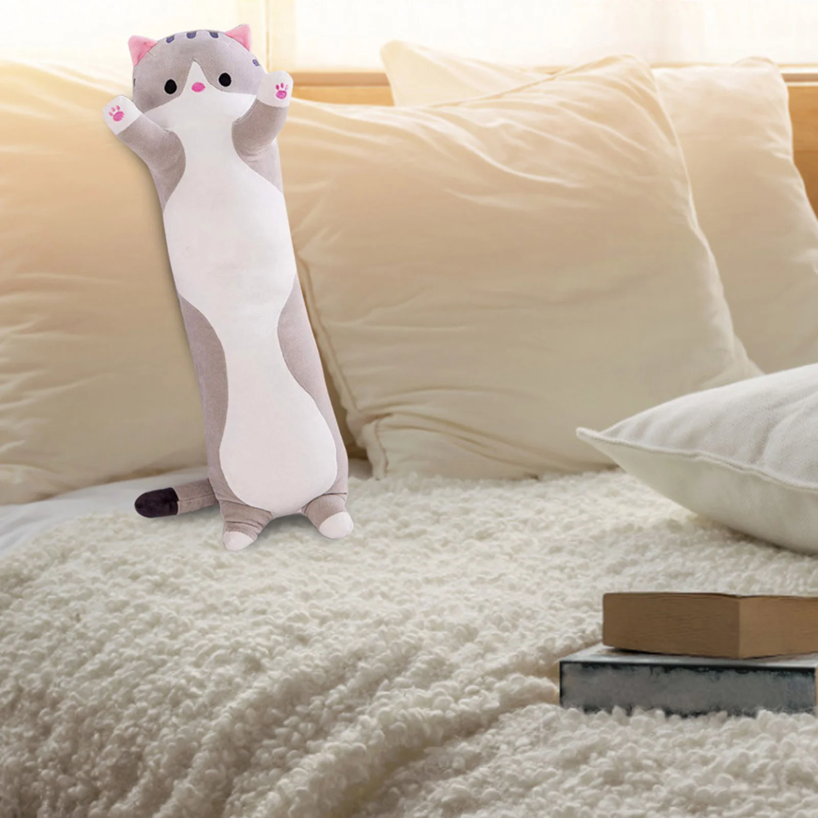 Plush Toys Animal Cat Cute Creative Long Soft Toys Office Break Nap Sleeping Pillow Cushion Stuffed Gift Doll For Kids
Plush Toys Animal Cat Cute Creative Long Soft Toys Office Break Nap Sleeping Pillow Cushion Stuffed Gift Doll For Kids