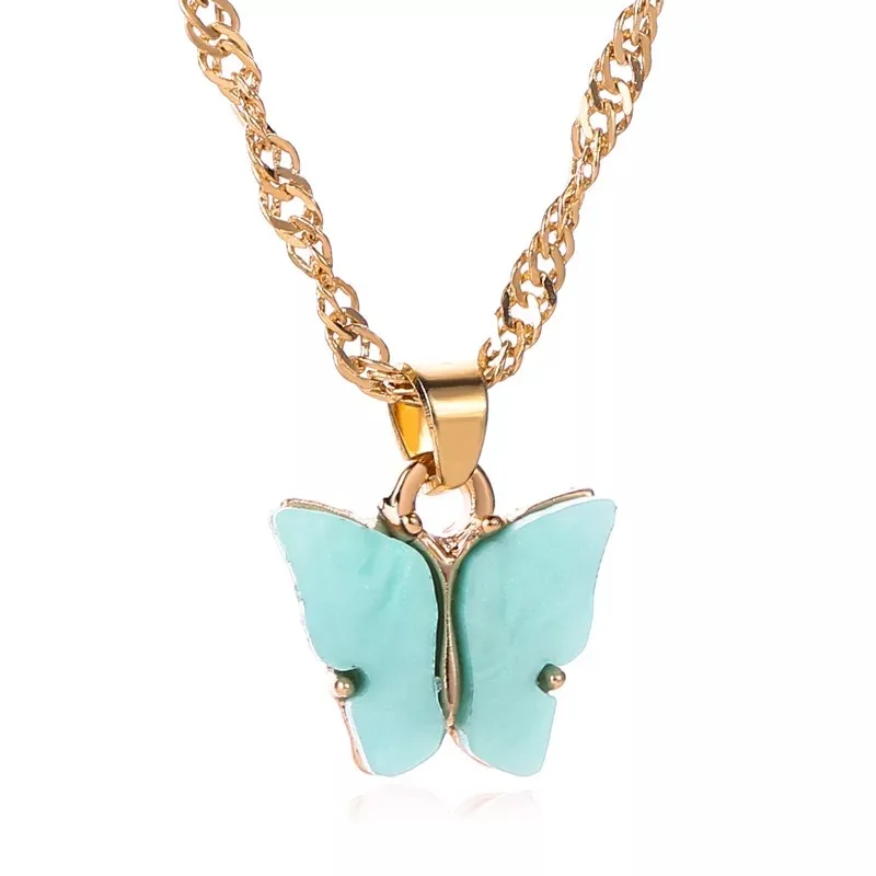 Kpop cute women's butterfly necklace golden long chain butterfly pendant necklace charm wild clavicle chain sweet fashion gift
Kpop cute women's butterfly necklace golden long chain butterfly pendant necklace charm wild clavicle chain sweet fashion gift