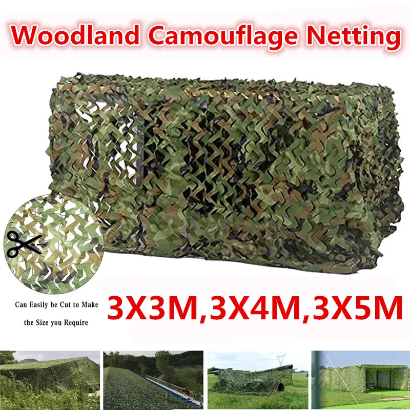 3X3M,3X4M,3X5M армированные строительные военные жалюзи для кемпинга и охоты навес беседка сетчатая садовая Защита от солнца 
3X3M,3X4M,3X5M армированные строительные военные жалюзи для кемпинга и охоты навес беседка сетчатая садовая Защита от солнца