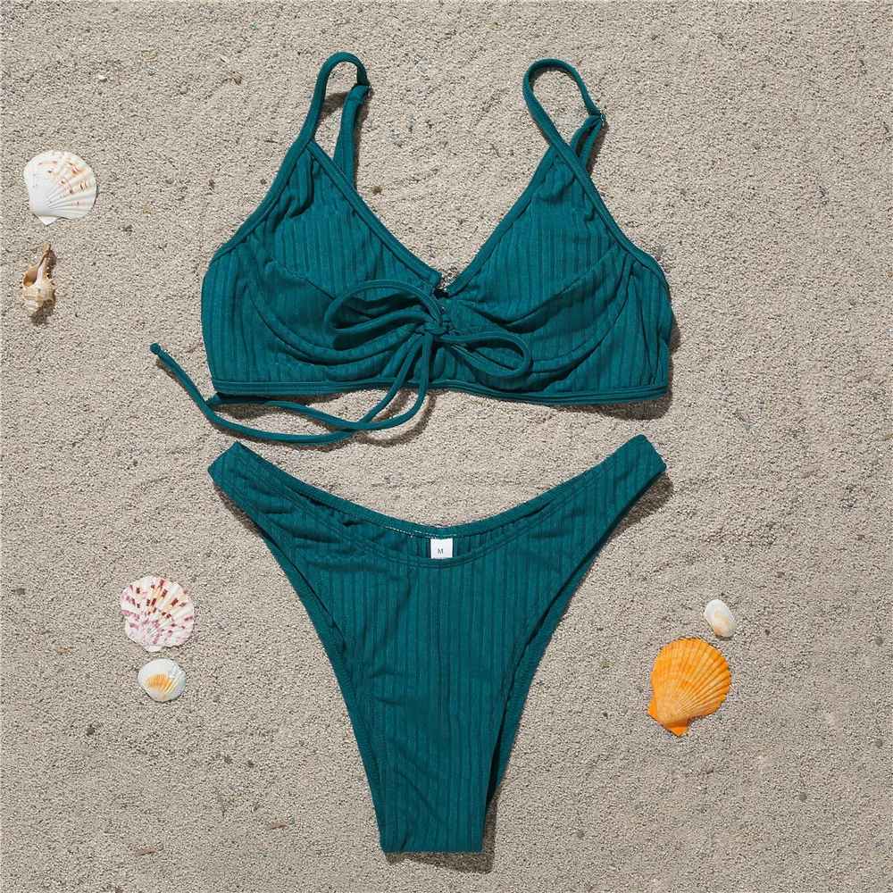 New Underwired V-Bar Bikini 2020 Brazilian Swimsuit Triangle Women Push Up Swimwear Two Pieces Set Bathers Bandage Bathing Suit
New Underwired V-Bar Bikini 2020 Brazilian Swimsuit Triangle Women Push Up Swimwear Two Pieces Set Bathers Bandage Bathing Suit
