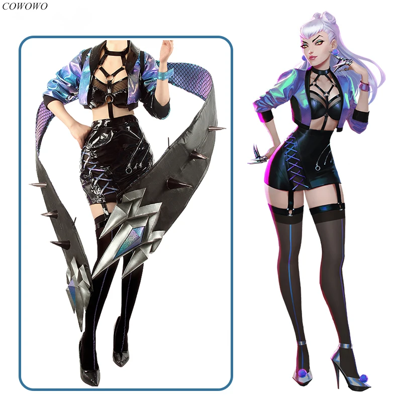 Аниме! Игра LOL кДа ALLOUT Evelynn милый костюм униформа косплей костюм на Хэллоуин вечерние сценический наряд, для женщин, Новинка
Аниме! Игра LOL кДа ALLOUT Evelynn милый костюм униформа косплей костюм на Хэллоуин вечерние сценический наряд, для женщин, Новинка