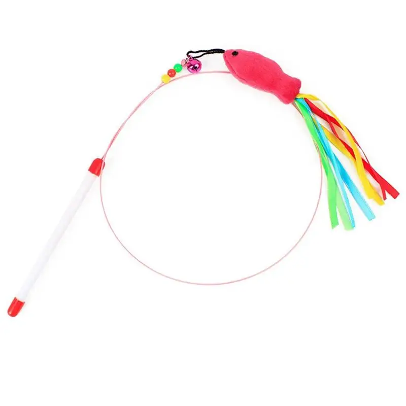 1pc Cat Fishing Wand Toy Interactive Steel Wire Kitten Fishing Rod Toy Kitten Teaser Toy Pet Supplies Random Color
1pc Cat Fishing Wand Toy Interactive Steel Wire Kitten Fishing Rod Toy Kitten Teaser Toy Pet Supplies Random Color