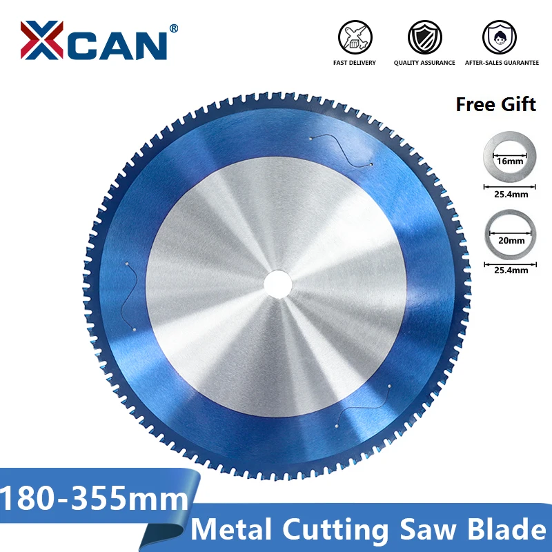 Пильный диск XCAN для резки металла 180 355 мм пильный алюминия железа стали Карбидное