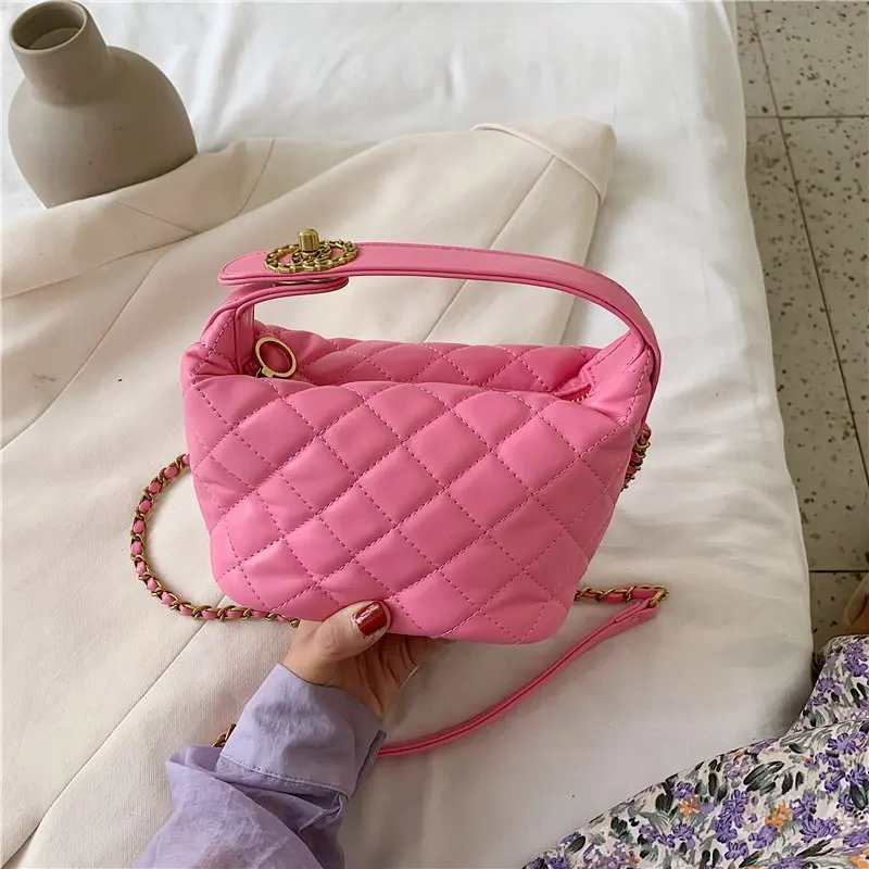 Chain Crossbody Bag For Women Luxury Handbag Classic Bucket Bag Candy Color Soft Leather Clutch Purse For Women Shoulder Bag #35
Chain Crossbody Bag For Women Luxury Handbag Classic Bucket Bag Candy Color Soft Leather Clutch Purse For Women Shoulder Bag #35