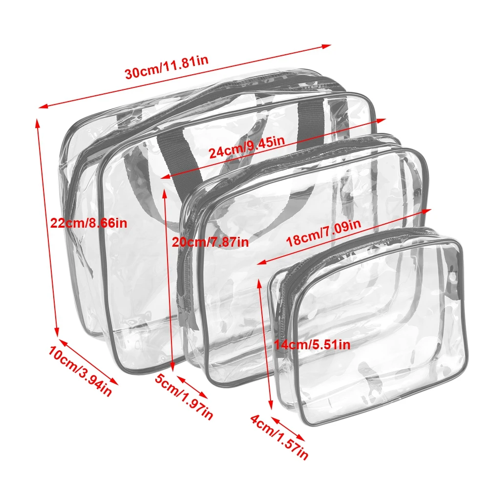 Transparent Handbag Waterproof Travel Storage Bag Cosmetic Toiletry OrganizerStorage Bag
Transparent Handbag Waterproof Travel Storage Bag Cosmetic Toiletry OrganizerStorage Bag