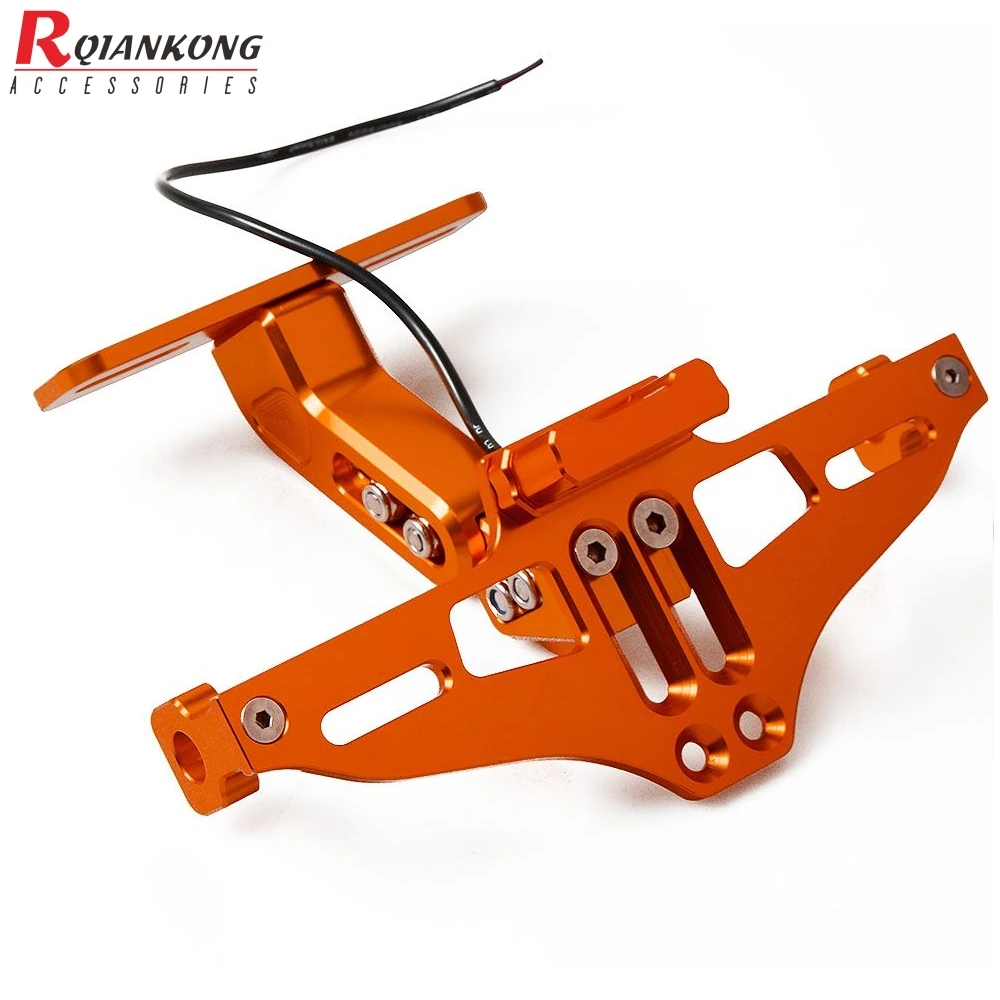 Universal Motorcycle Aluminum License Plate Bracket Holder For 125 200 390 ABS 1290 990 Super 2005-2007 2007-2011
Universal Motorcycle Aluminum License Plate Bracket Holder For 125 200 390 ABS 1290 990 Super 2005-2007 2007-2011
