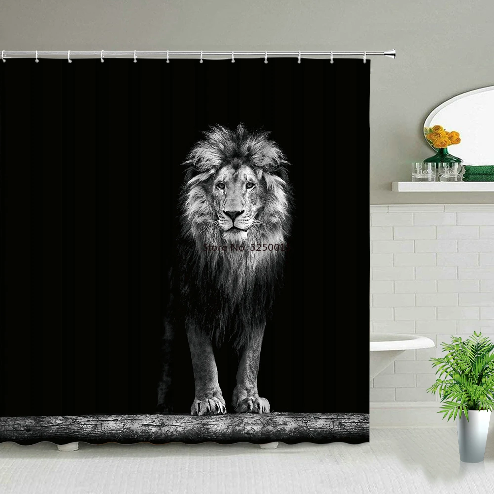 Winter Snow Scenery Wolf Print Shower Curtains Wild Animal Natural Landscape Bathroom Partition Cloth Curtain Set Bathtub Decor
Winter Snow Scenery Wolf Print Shower Curtains Wild Animal Natural Landscape Bathroom Partition Cloth Curtain Set Bathtub Decor