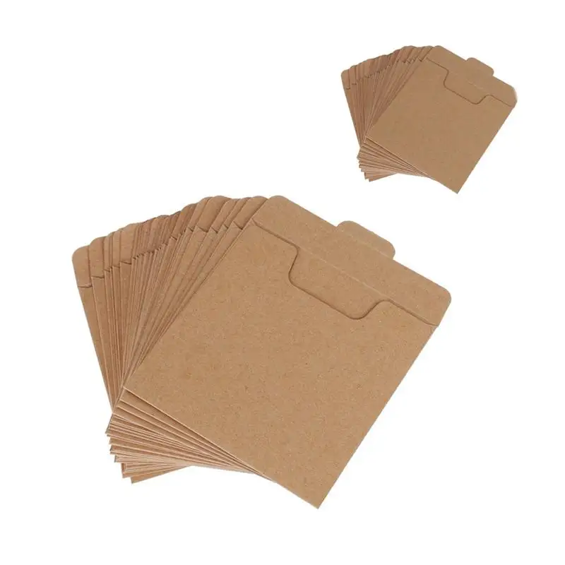 50pcs Packaging Envelopes CD DVD Kraft Paper Sleeves Disc Paper Bag File Packaging Bags Holiday Products
50pcs Packaging Envelopes CD DVD Kraft Paper Sleeves Disc Paper Bag File Packaging Bags Holiday Products