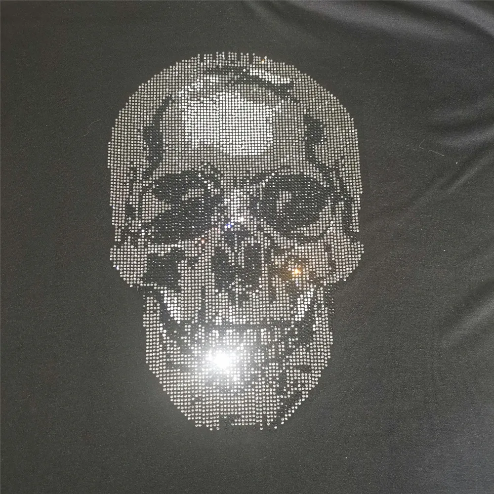 Iron On Transfers For Clothing Skull Patch Garment Sticker For Clothes 1Pcs Hotfix Rhinestones Iron Crystal Heat Transfer Design
Iron On Transfers For Clothing Skull Patch Garment Sticker For Clothes 1Pcs Hotfix Rhinestones Iron Crystal Heat Transfer Design