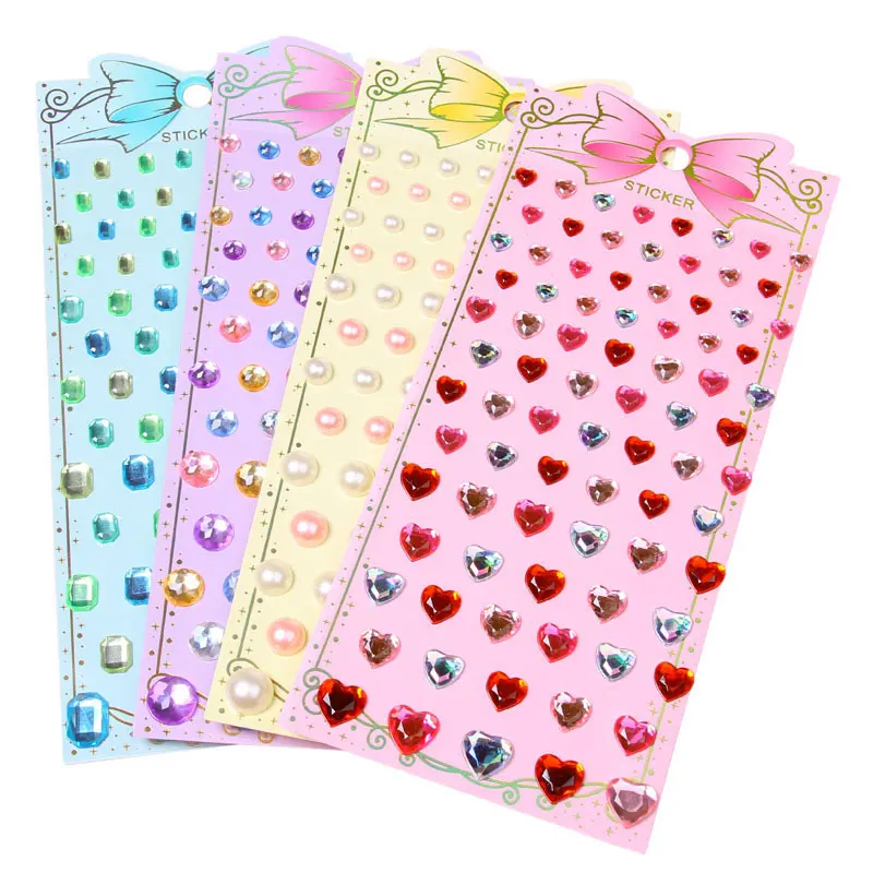 1Pc Heart Sticker Decorative Diamond Crystal Stone Stickers Sheet Creative Kids DIY Art Crafts Materials Toys for Children
1Pc Heart Sticker Decorative Diamond Crystal Stone Stickers Sheet Creative Kids DIY Art Crafts Materials Toys for Children