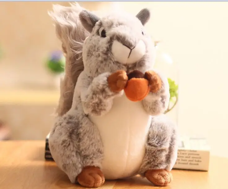 small cute plush squirrel toy stuffed gray squirrel doll birthday gift about 20cm
small cute plush squirrel toy stuffed gray squirrel doll birthday gift about 20cm