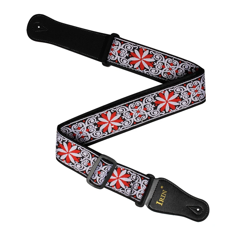 Irin Comfortable Adjustable Guitar Strap Shoulder Strap Synthetic Leather Ends For Acoustic Folk Classic Electric Guitars Bass
Irin Comfortable Adjustable Guitar Strap Shoulder Strap Synthetic Leather Ends For Acoustic Folk Classic Electric Guitars Bass