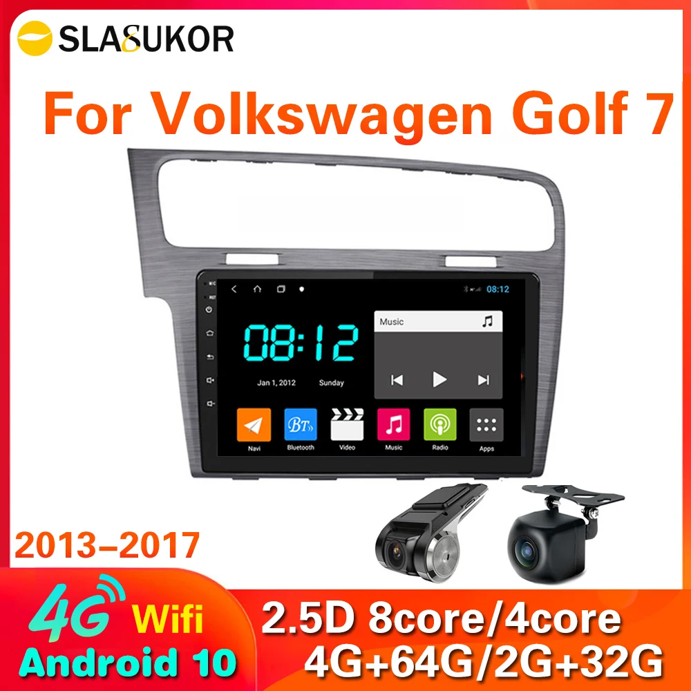 4G LTE 64g ROM Android 10 Car Radio Multimedia Player For Volkswagen Golf 7 2013-2017 Navigation GPS Auto 2 din no dvd RDS Wifi
4G LTE 64g ROM Android 10 Car Radio Multimedia Player For Volkswagen Golf 7 2013-2017 Navigation GPS Auto 2 din no dvd RDS Wifi