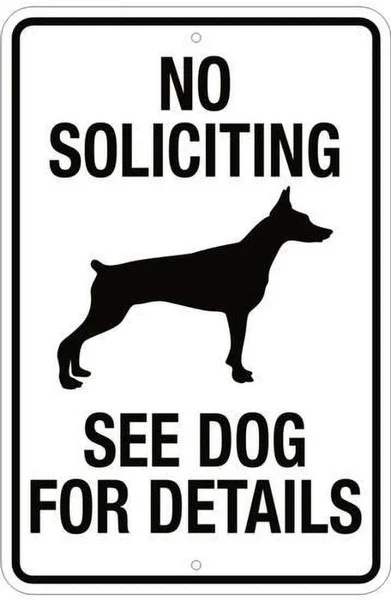 No Soliciting Retro tin sign nostalgic ornament metal poster garage art deco bar cafe shop
No Soliciting Retro tin sign nostalgic ornament metal poster garage art deco bar cafe shop