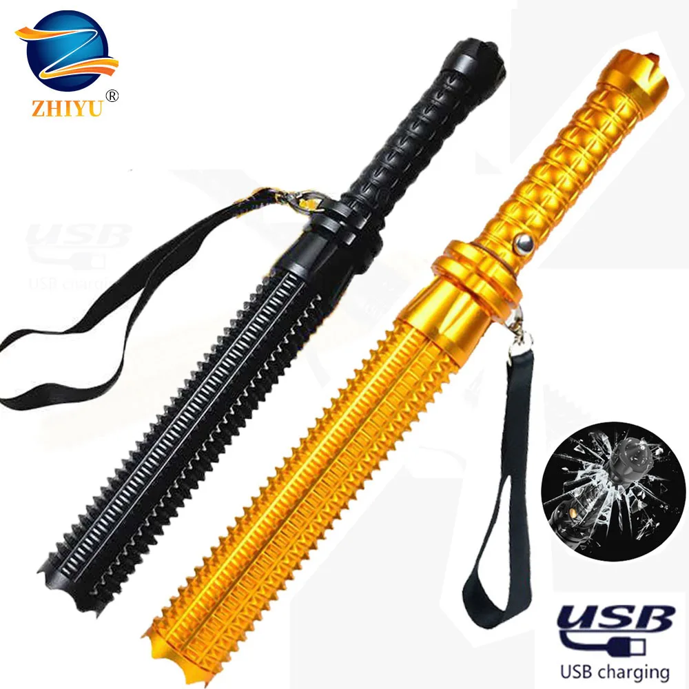 Self Defense Tactical Truncheon Flashlight Telescopic Torch Powerful Portable XMLQ5 Zoomable LED Lantern Rechargeable 18650 Lamp
Self Defense Tactical Truncheon Flashlight Telescopic Torch Powerful Portable XMLQ5 Zoomable LED Lantern Rechargeable 18650 Lamp