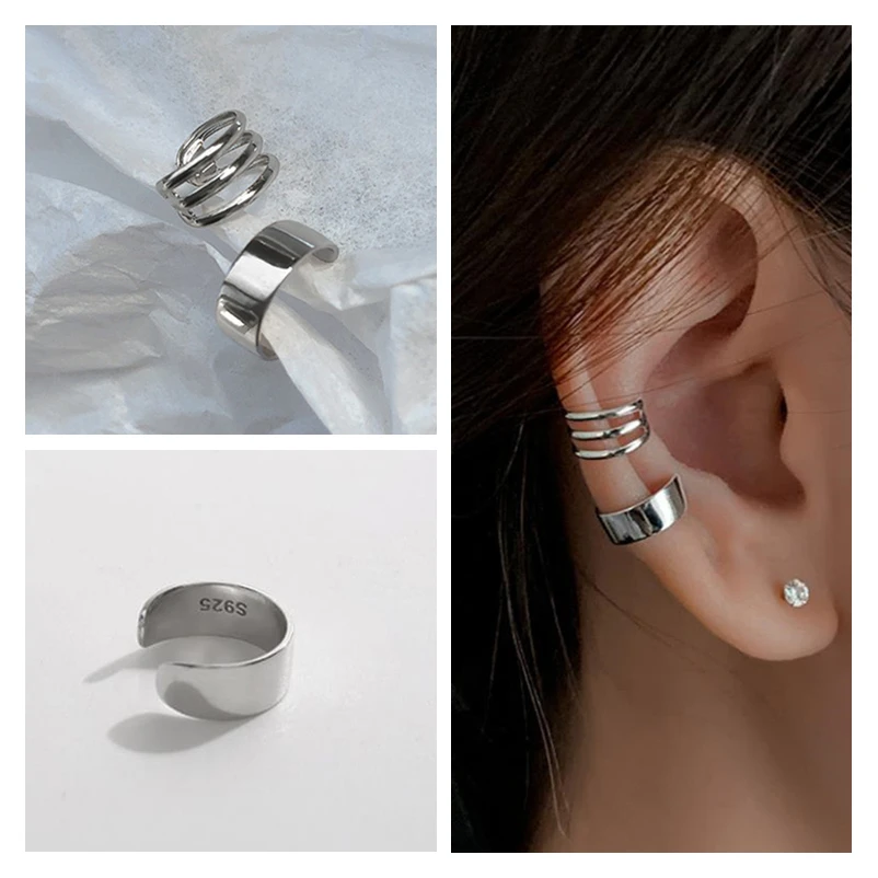 Trendy Silver Plated Earrings For Women Jewelry Trendy Asymmetry Earring Clip Female No Hole Accessories Girl Fashion Gift
Trendy Silver Plated Earrings For Women Jewelry Trendy Asymmetry Earring Clip Female No Hole Accessories Girl Fashion Gift