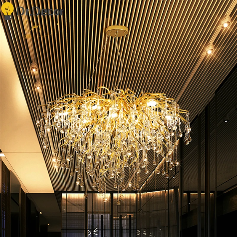 Modern Loft Ceiling LED Chandelier Crystal For Villa Lustre Kitchen Lamp Dining Living Room Hotel Hall Art Indoor Lights Fixture 
Modern Loft Ceiling LED Chandelier Crystal For Villa Lustre Kitchen Lamp Dining Living Room Hotel Hall Art Indoor Lights Fixture