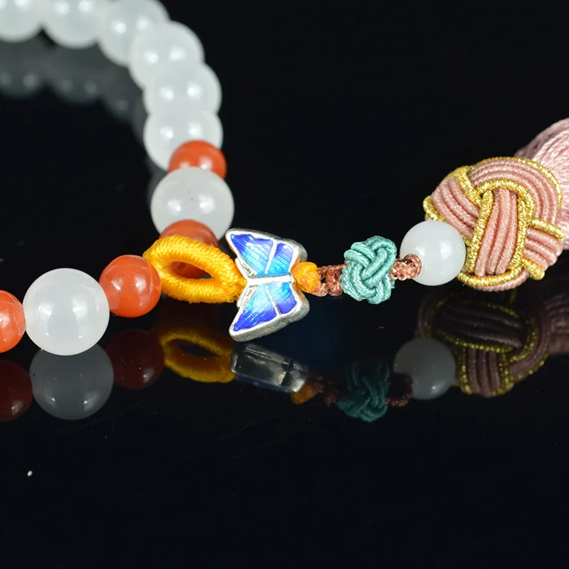 Natural white jade beads bracelet 10mm 33 beads jade bracelets with tassel for prayer jadite jade jewelry christmas bracelet
Natural white jade beads bracelet 10mm 33 beads jade bracelets with tassel for prayer jadite jade jewelry christmas bracelet