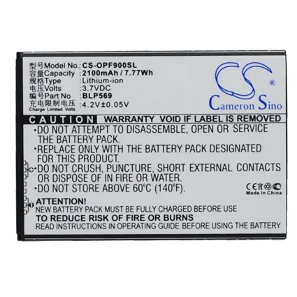 CS 2100mAh/7.77Wh battery for OPPO Find 7,Find 7 Lite, Find 7a,X9000,X9006,X9006 LTE,X9007,X9076,X9077 BLP569,BLP575
CS 2100mAh/7.77Wh battery for OPPO Find 7,Find 7 Lite, Find 7a,X9000,X9006,X9006 LTE,X9007,X9076,X9077 BLP569,BLP575