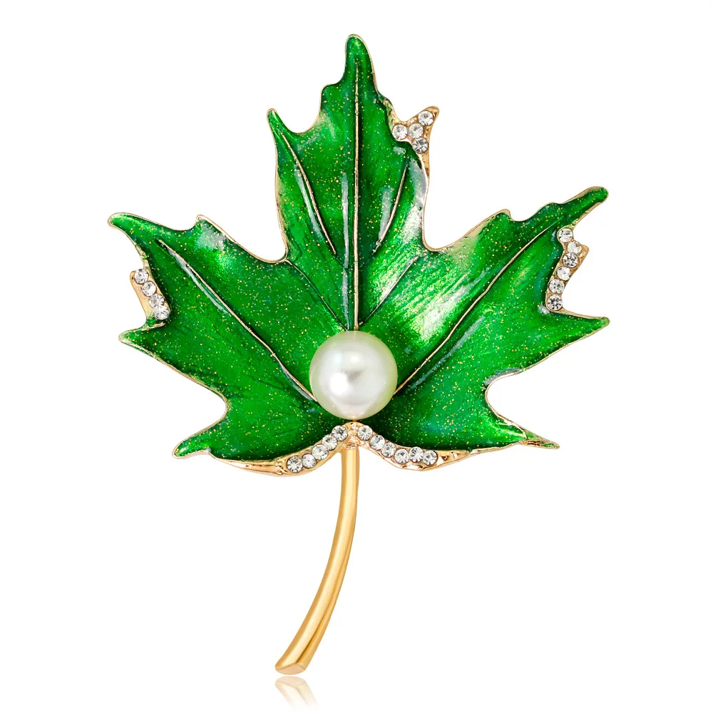 Color Painted Maple Leaves Design Metal Brooch Pin Decoration Gold Color Brooches Pins Women Party Jewelry Go For Outing
Color Painted Maple Leaves Design Metal Brooch Pin Decoration Gold Color Brooches Pins Women Party Jewelry Go For Outing