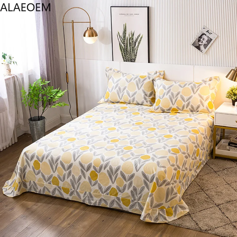 100% Cotton Bed Sheets Home Bedspread Flat Sheet Queen Full King Size Bedsheet Double Hogar Sabanas Floral Pattern Bed Cover
100% Cotton Bed Sheets Home Bedspread Flat Sheet Queen Full King Size Bedsheet Double Hogar Sabanas Floral Pattern Bed Cover