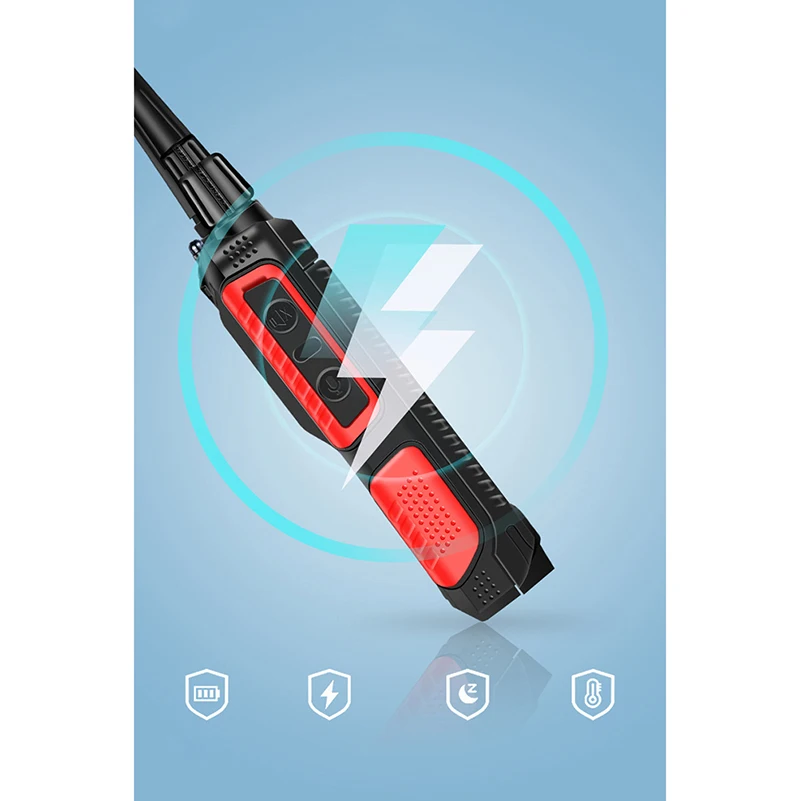 Baofeng 999S Walkie Talkie 5W 1800mAh Long Distance Portable 2 Way Radio BF-999S FM Transceiver Handheld
Baofeng 999S Walkie Talkie 5W 1800mAh Long Distance Portable 2 Way Radio BF-999S FM Transceiver Handheld
