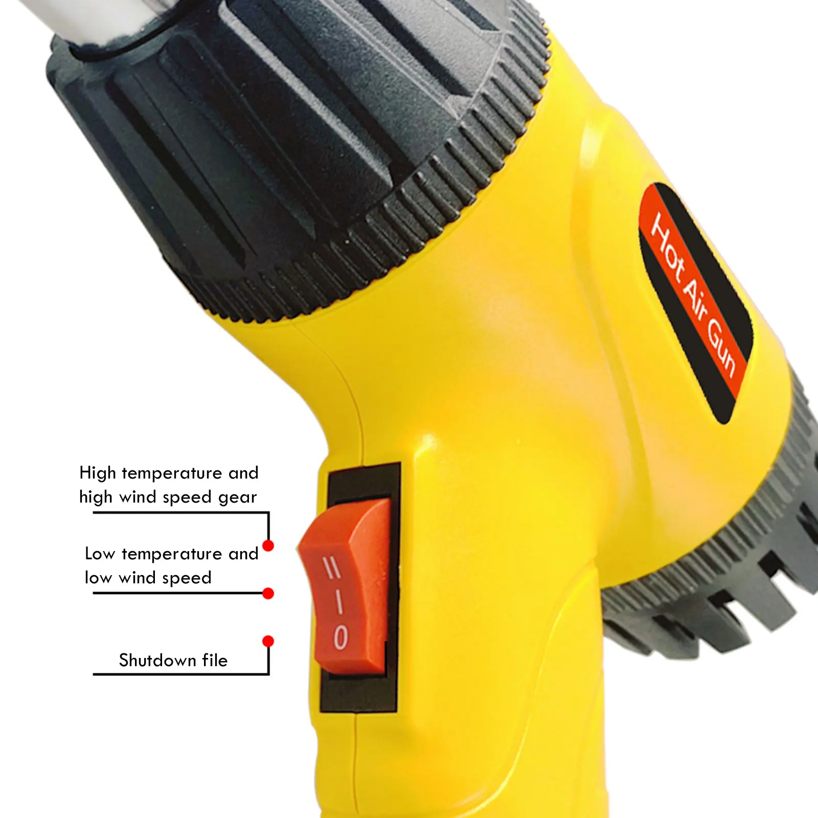 Hot Air Gun Heat Gun Adjustable Temperature Welding Gun Auto Plastic Pipe Welding Repair Tool 100-600 Degrees EU
Hot Air Gun Heat Gun Adjustable Temperature Welding Gun Auto Plastic Pipe Welding Repair Tool 100-600 Degrees EU