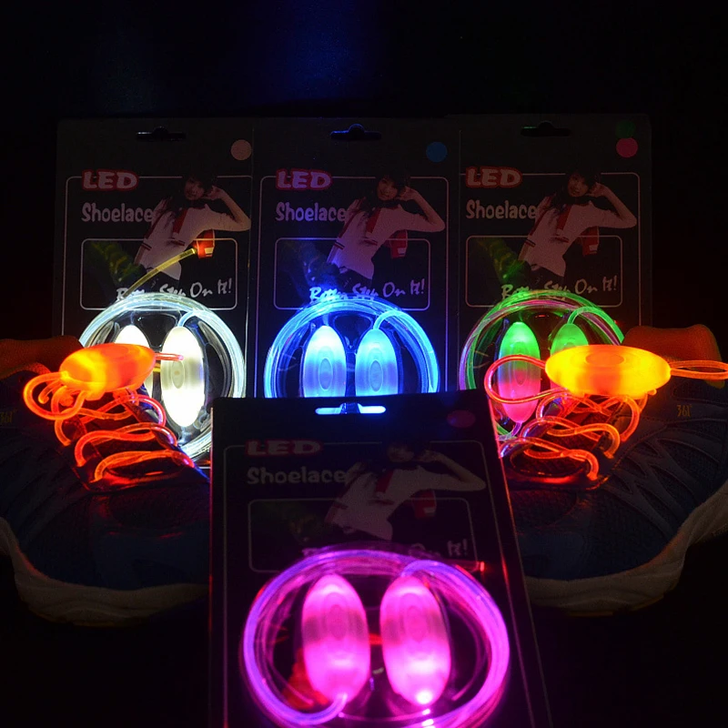 Running Sport Shoe Charming LED Luminous Shoelaces Flash Light Up Glow Shoe Laces Shoestrings For Party Disco Club
Running Sport Shoe Charming LED Luminous Shoelaces Flash Light Up Glow Shoe Laces Shoestrings For Party Disco Club