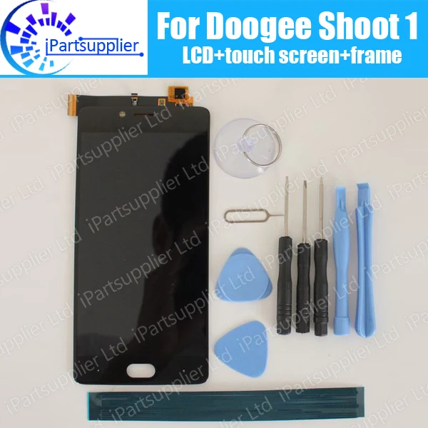 ЖК-дисплей + сенсорный экран iParto для Doogee Shoot 1, оригинальный, в комплекте инструменты и клей
ЖК-дисплей + сенсорный экран iParto для Doogee Shoot 1, оригинальный, в комплекте инструменты и клей
