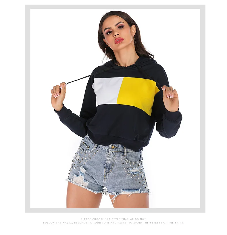 Lugentolo Hoodies Woomen Autumn Fashion New Contrast Long Sleeve Loose Sweatshirt Sports Casual Street Clothing
Lugentolo Hoodies Woomen Autumn Fashion New Contrast Long Sleeve Loose Sweatshirt Sports Casual Street Clothing