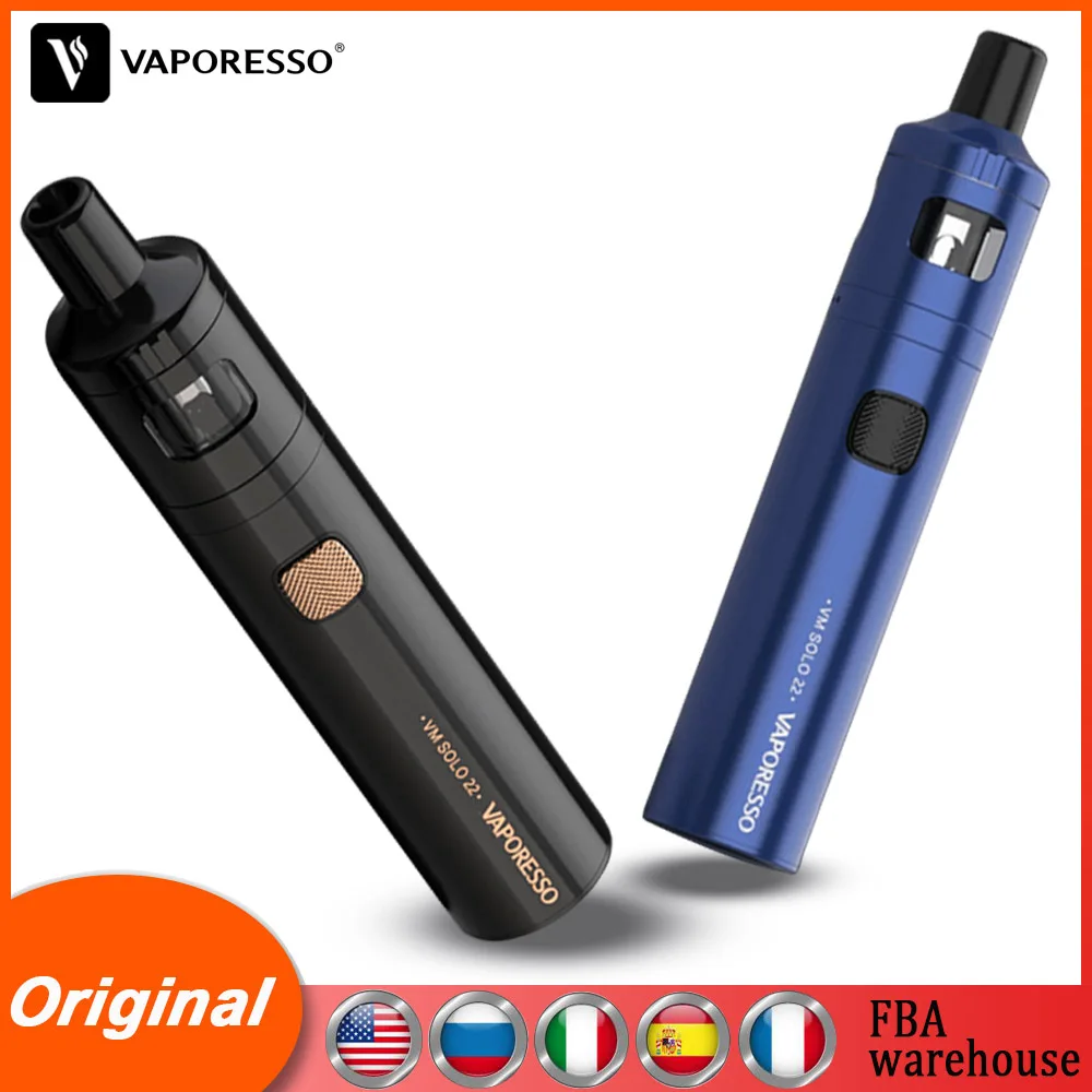 Вейп Vaporesso оригинальный Комплект ручек VM Solo 22 со встроенным аккумулятором 2000 мАч