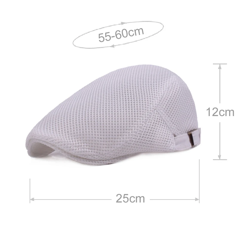 Men Fashion Breathable Cotton Beret Flat Cap Women Breathable Summer Berets Caps Mesh Sun Protection Outdoor Bone Brim Hats
Men Fashion Breathable Cotton Beret Flat Cap Women Breathable Summer Berets Caps Mesh Sun Protection Outdoor Bone Brim Hats
