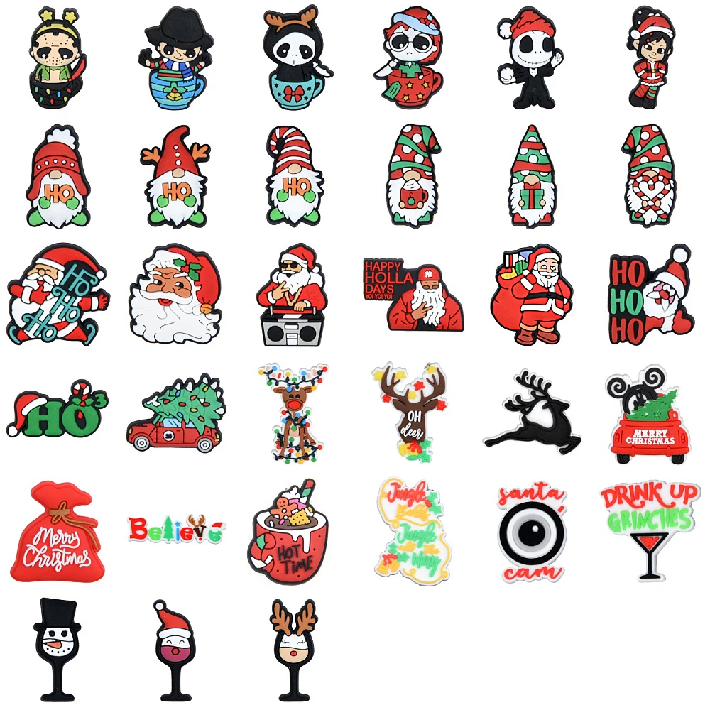 1Pcs Lucky Charm Shoes Accessories Christmas Santa Claus Croc JIBZ Bracelet Pendant Friends Party Gif
1Pcs Lucky Charm Shoes Accessories Christmas Santa Claus Croc JIBZ Bracelet Pendant Friends Party Gif