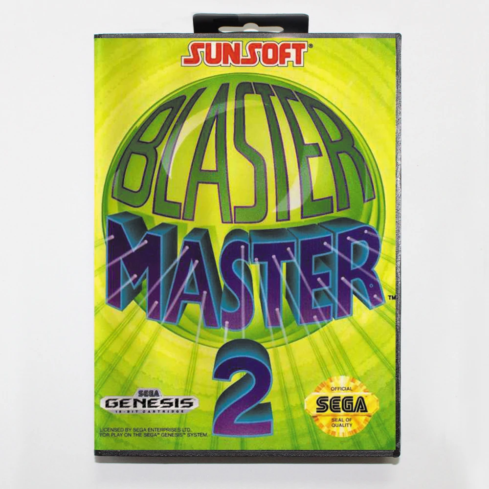 Игровая карта Blaster Master 2 16 бит MD для Sega Mega Drive/ Genesis в розничной упаковке
Игровая карта Blaster Master 2 16 бит MD для Sega Mega Drive/ Genesis в розничной упаковке