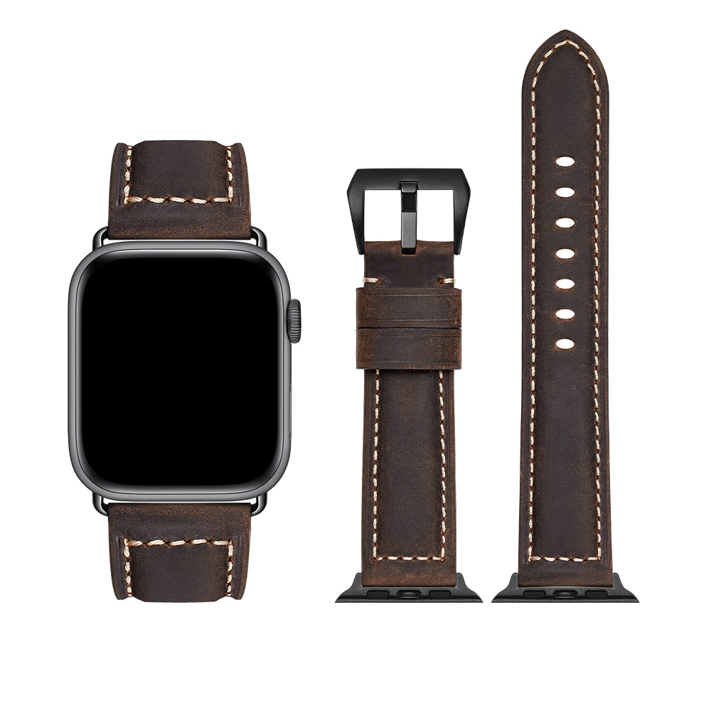 Ремешок из воловьей кожи для Apple Watch 44/45 мм 40/41 мм 42 мм 38 мм Series 7 6 SE 5 4 3
Ремешок из воловьей кожи для Apple Watch 44/45 мм 40/41 мм 42 мм 38 мм Series 7 6 SE 5 4 3