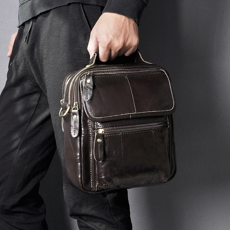 Quality Leather Male Fashion Casual Tote Messenger bag Design Satchel Crossbody One Shoulder bag 9" Tablet Pouch For Men 038-c
Quality Leather Male Fashion Casual Tote Messenger bag Design Satchel Crossbody One Shoulder bag 9" Tablet Pouch For Men 038-c