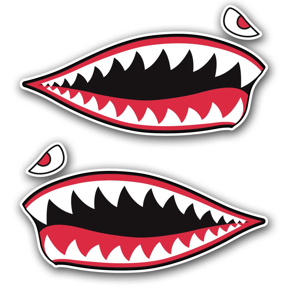 2PCS Cartoon Anime Graffiti Shark Teeth Sticker Vinyl Decal Set Hard Hat Motorcycle Helmet Cover Scratches Exterior PVC13x5cm
2PCS Cartoon Anime Graffiti Shark Teeth Sticker Vinyl Decal Set Hard Hat Motorcycle Helmet Cover Scratches Exterior PVC13x5cm