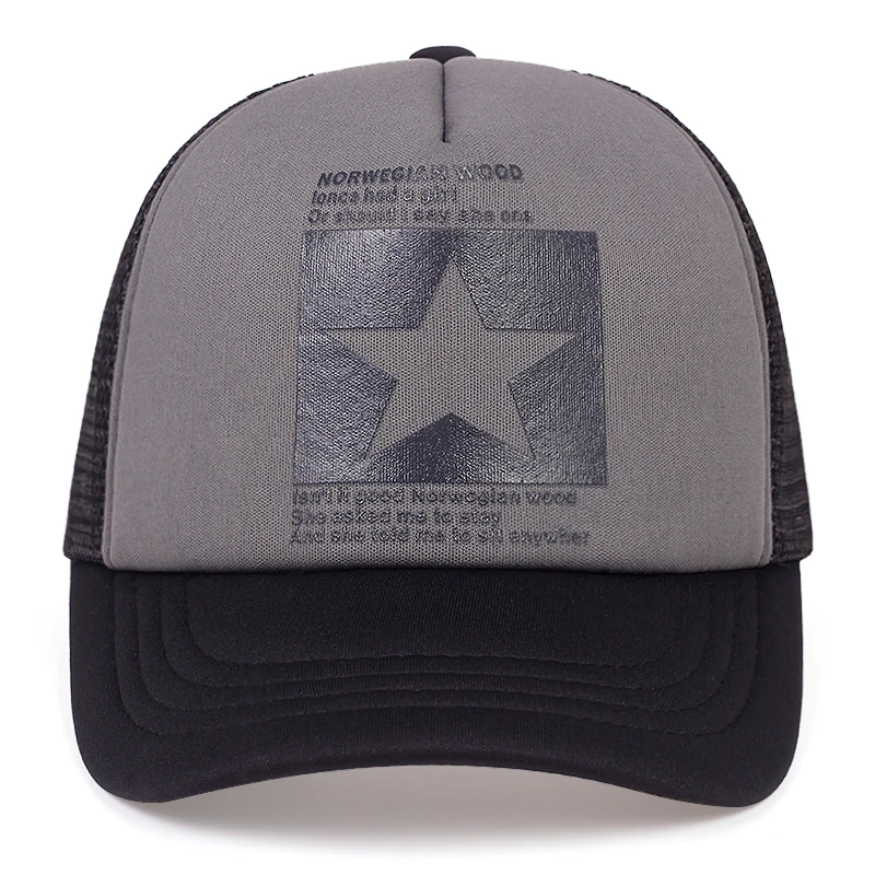 New five-pointed star printed baseball cap spring summer breathable net caps men women outdoor sun shade hat adjustable wild hat
New five-pointed star printed baseball cap spring summer breathable net caps men women outdoor sun shade hat adjustable wild hat
