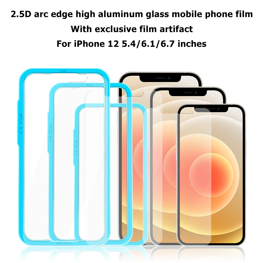 3PCS Tempered Glass For iPhone 12 Pro Max 12 Mini Full Cover Screen Protector Glass Film For iPhone 12 12 Pro 12Mini 12 Mini Pro 
3PCS Tempered Glass For iPhone 12 Pro Max 12 Mini Full Cover Screen Protector Glass Film For iPhone 12 12 Pro 12Mini 12 Mini Pro