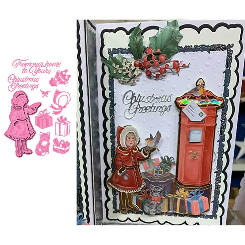 Matilda's Christmas Dies Scrapbook Diary Decoration Stencil Embossing Template Diy Greeting Card Handmade 2021 Arrival New
Matilda's Christmas Dies Scrapbook Diary Decoration Stencil Embossing Template Diy Greeting Card Handmade 2021 Arrival New