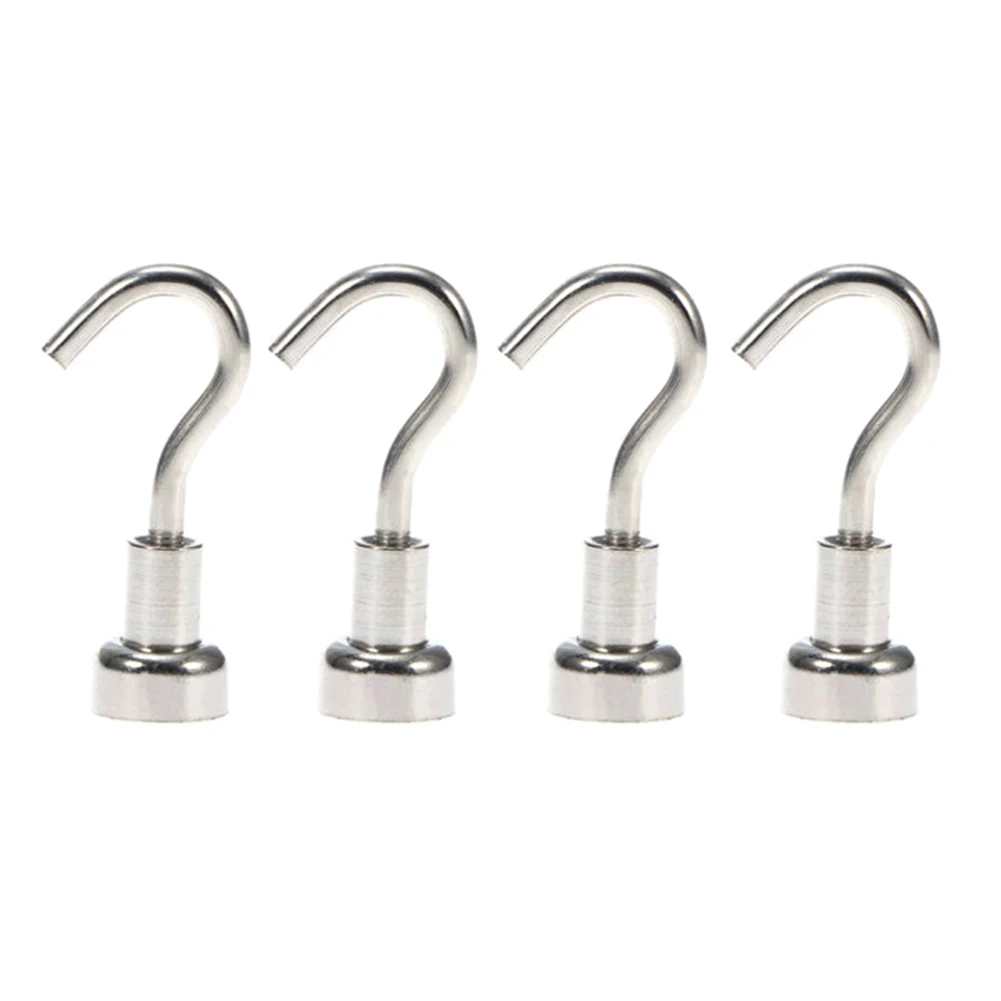 4pcs Magnetic Hooks Powerful Heavy Duty Neodymium Magnet Refrigerator Surfaces Not Scratch xobw
4pcs Magnetic Hooks Powerful Heavy Duty Neodymium Magnet Refrigerator Surfaces Not Scratch xobw