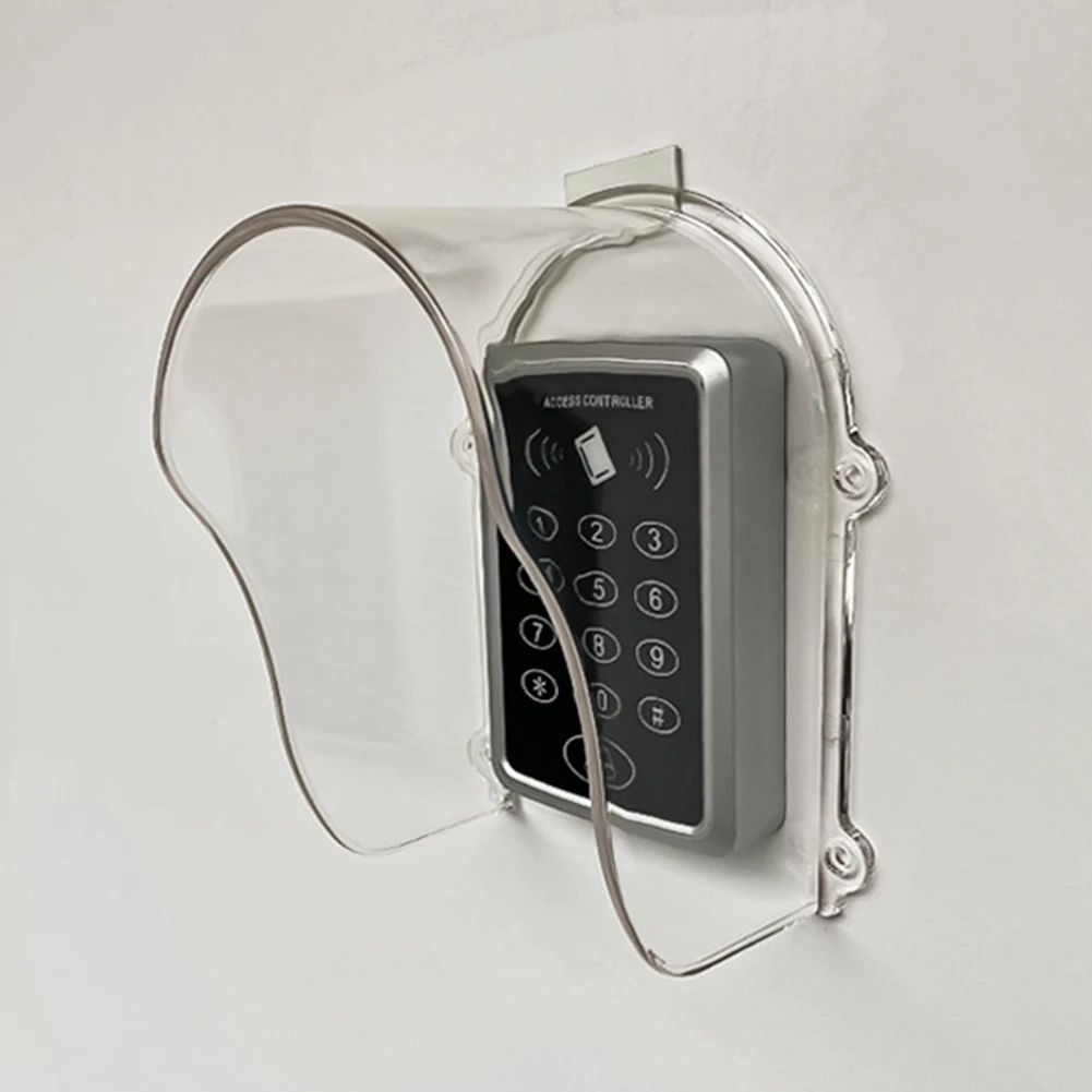 Plastic Clear Waterproof Doorbell Protective Cover Outdoor Door Access Universal Type Wireless Attendance Machine Protector Case
Plastic Clear Waterproof Doorbell Protective Cover Outdoor Door Access Universal Type Wireless Attendance Machine Protector Case