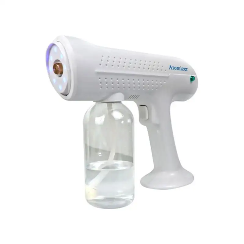 USB Wireless Gun Disinfectant Sprayer Handheld Blue-ray Nano Steam Sterilization Nebulizers Spray Distance Sanitizing Home Tools
USB Wireless Gun Disinfectant Sprayer Handheld Blue-ray Nano Steam Sterilization Nebulizers Spray Distance Sanitizing Home Tools
