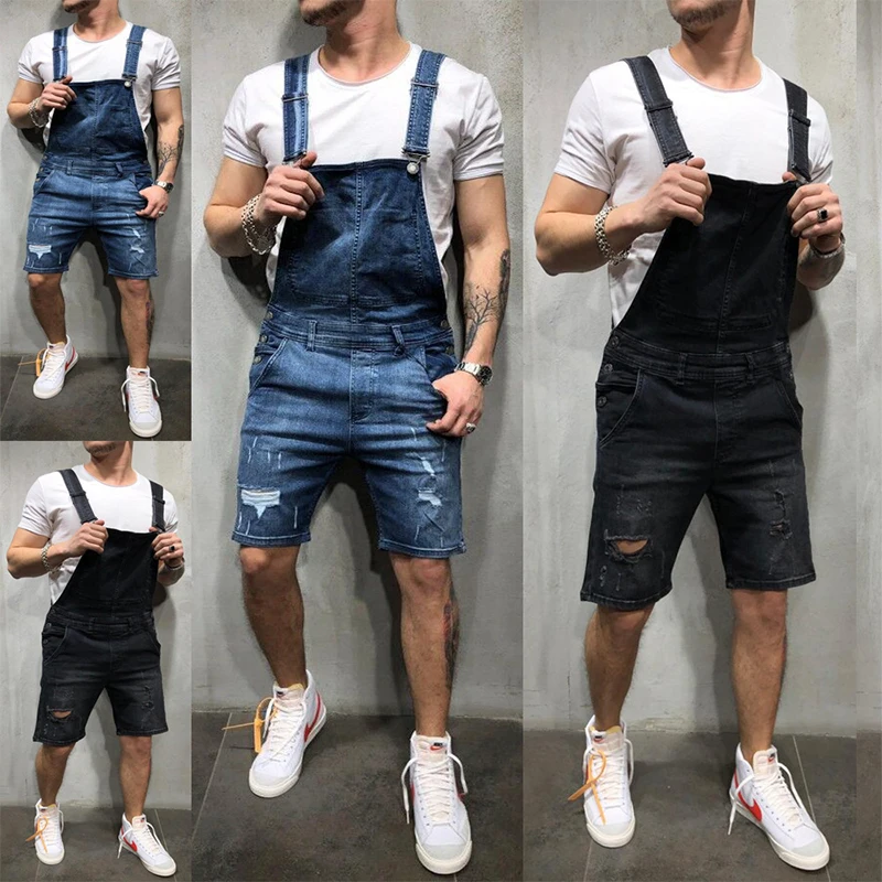 Jeans Overalls Mens summer Jumpsuit man fashion Work clothes Streetwear men's Casual shorts Slim Denim Overalls men
Jeans Overalls Mens summer Jumpsuit man fashion Work clothes Streetwear men's Casual shorts Slim Denim Overalls men
