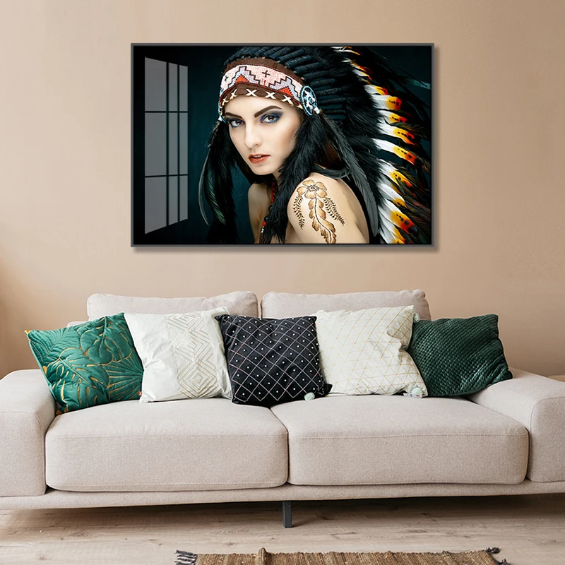 Moderne Indian Pretty Vrouw Portret Canvas Schilderij Cuadros Posters en Prints Scandinavische Wall Art Foto voor Woonkamer
Moderne Indian Pretty Vrouw Portret Canvas Schilderij Cuadros Posters en Prints Scandinavische Wall Art Foto voor Woonkamer