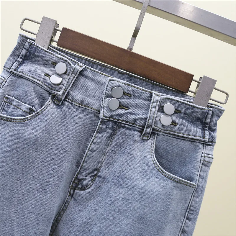 JUJULAND woman jeans new winter classic high waist button thin pencil pants pants pocket skinny casual jeans 930
JUJULAND woman jeans new winter classic high waist button thin pencil pants pants pocket skinny casual jeans 930