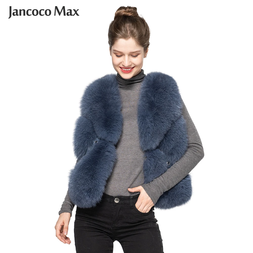 Lady Fashion Fur Vest New Arrival Real Fox Fur Gilets Genuine Leather Waistcoat Winter Coat Sleeveless S7612
Lady Fashion Fur Vest New Arrival Real Fox Fur Gilets Genuine Leather Waistcoat Winter Coat Sleeveless S7612