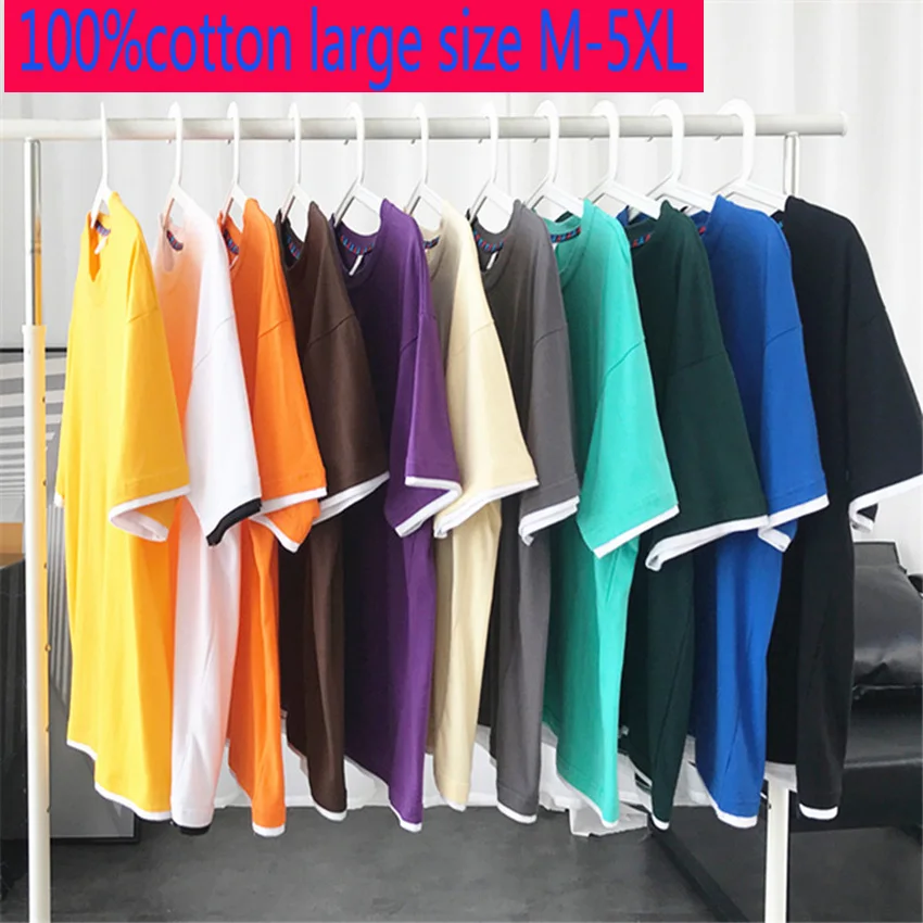 New Arrival Fake Two Short Sleeve Men Summer Fashion Handsome O-neck Knitted T Shirt Plsu Size M L XL 2XL 3XL 4XL 5XL
New Arrival Fake Two Short Sleeve Men Summer Fashion Handsome O-neck Knitted T Shirt Plsu Size M L XL 2XL 3XL 4XL 5XL